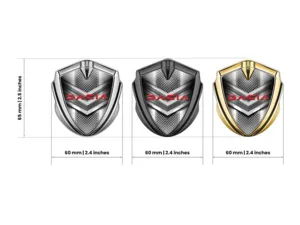 Dacia Insignias de Logo Coche Personalizable Fuerza Diseño